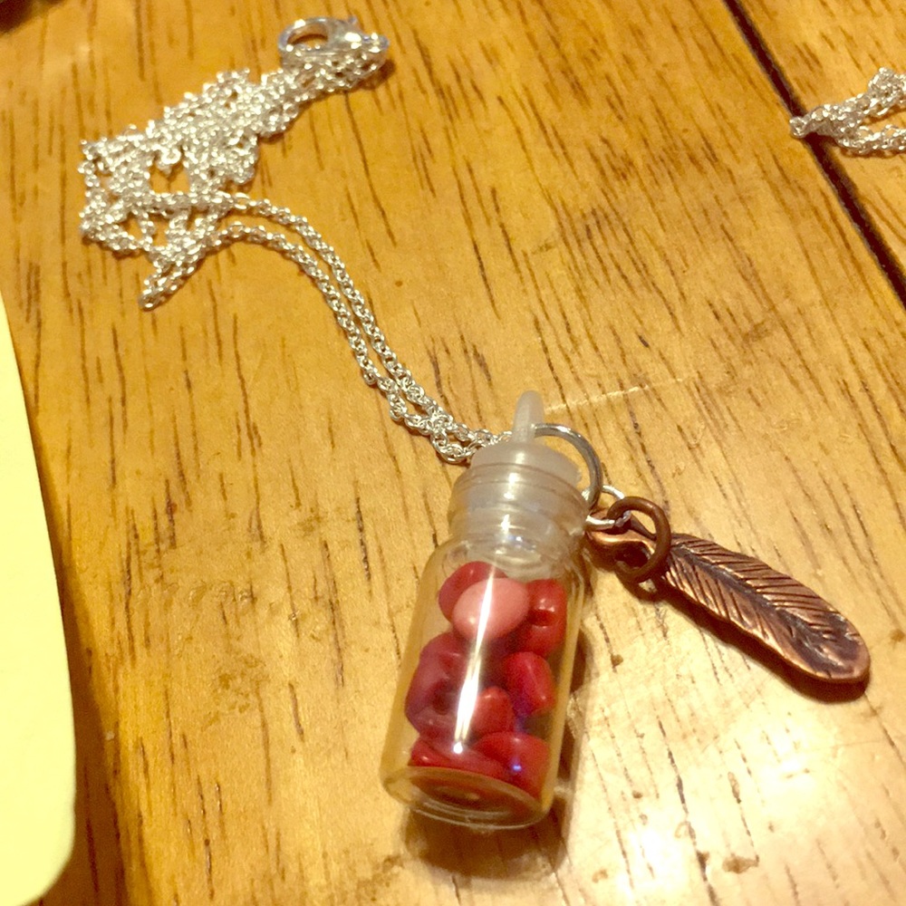 Jasper healing stone necklace!